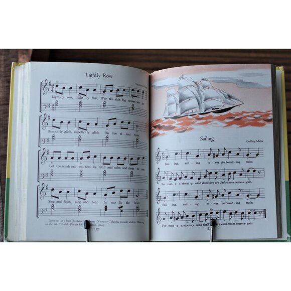 Vintage Music Primer, Singing and Rhyming: Our Singing World, Ginn and Company - Picture 10 of 10